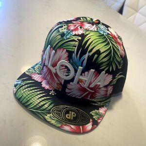 Aloha Floral Snapback Hat